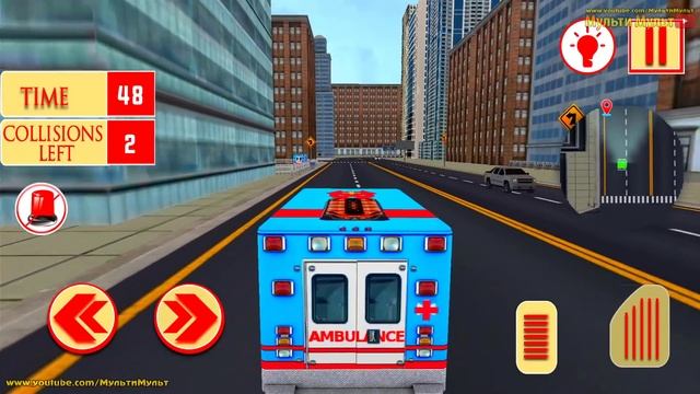 Ambulance Dog Rescue Driver Simulator - Animals Offroad Van Drive - Best Android GamePlay смотреть онлайн
