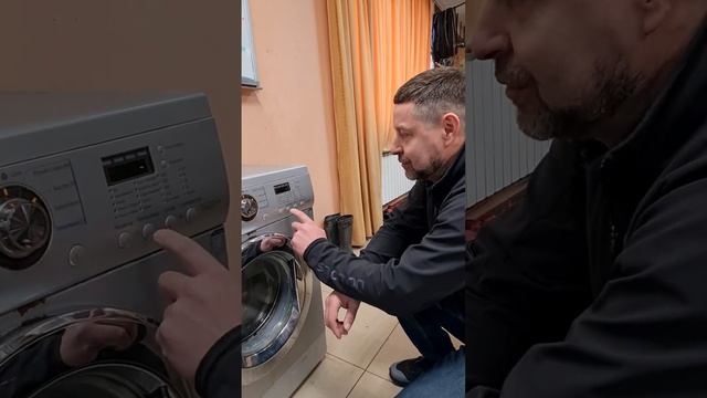 Как включить отдельно отжим на LG часть 2 смотреть онлайн