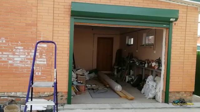 Рольворота DoorHan цвет зеленый (umdom123.ru) смотреть онлайн