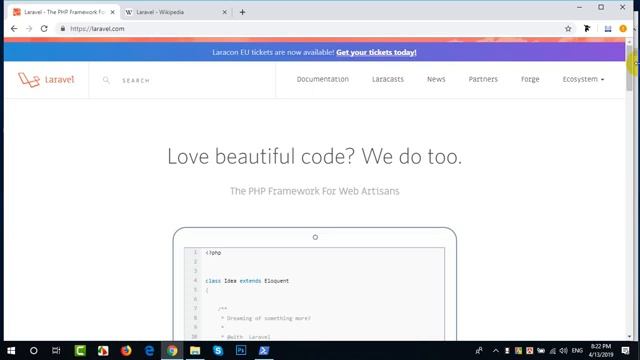 Load a Project Laravel Framework смотреть онлайн
