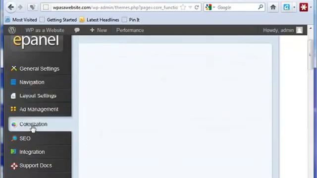 WordPress: How To - Theme Specific Settings смотреть онлайн