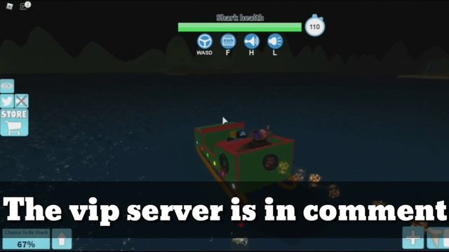 ROBLOX|SHARK BITE FREE VIP SERVER смотреть онлайн