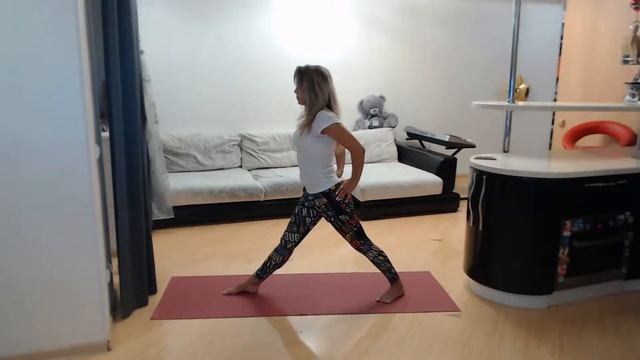 2-й онлайн урок йоги Айенгара для начинающих смотреть онлайн