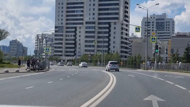 TravelVIOG, Автомобильное путешествие из Казахстана в Москву #6, едем из Пермского Края в Казань смотреть онлайн