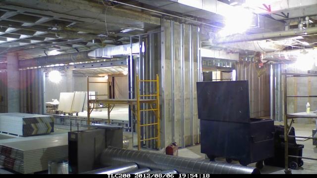 Donet Facility 2 0 Construction, Time Lapse Camera Hanging Drywall смотреть онлайн