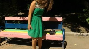 Футфетиш: Девушка в парке с красивыми ножками такое вытворяет ЖЕСТЬ!!!!