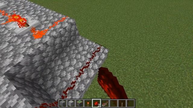 how to build a 2x2 flush piston door in Minecraft java смотреть онлайн