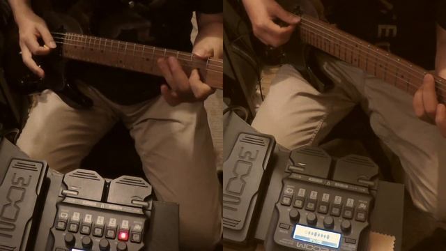 Zoom G1XFour, Ibanez AZ 242BC, Arpeggio and Lead sound sample. смотреть онлайн