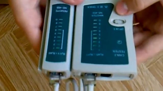 RJ45 RJ11 2-в-1 Network Tester и телефонный кабель смотреть онлайн