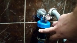 Фильтр для стиральной машины своими руками. Переделка полифосфатного фильтра.