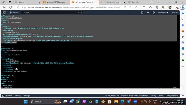 kubernetes Volume pv pvc mount смотреть онлайн