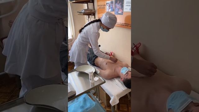 Фрагмент алгоритму "Проведення електрокардіографії" (ЕКГ) смотреть онлайн