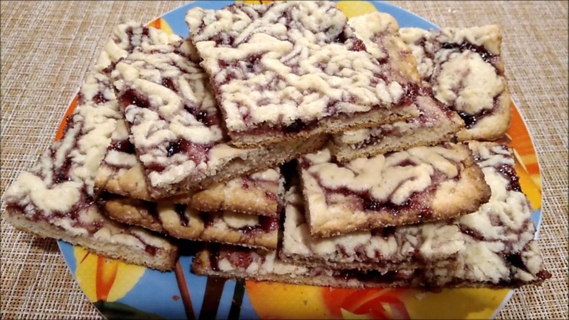 Песочный пирог с вареньем.mp4 смотреть онлайн