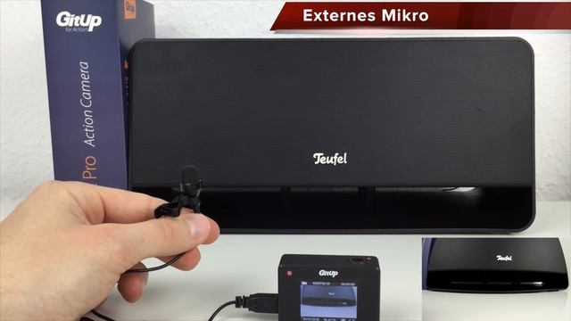 GitUp Git2 - External vs. Internal Microphone Test [Deutsch] смотреть онлайн