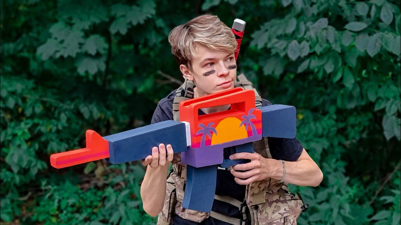 Скрафтил M16 из Super Animal Royale — DIY смотреть онлайн