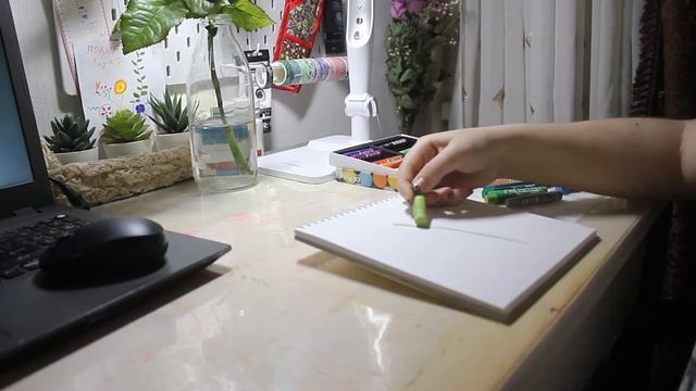 Рисую пастелью 7 дней | Oil Pastel Tutorial | как рисовать масляной пастелью