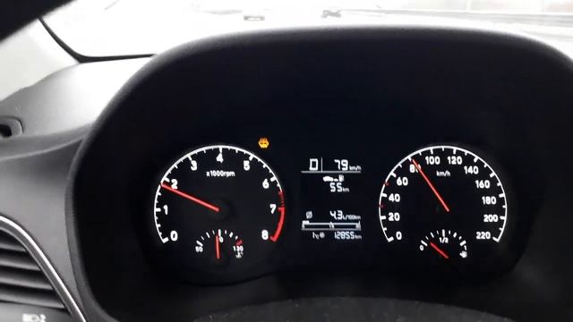 Расход топлива по трассе Hyundai Solaris 1.4 л. 100 л.с. смотреть онлайн