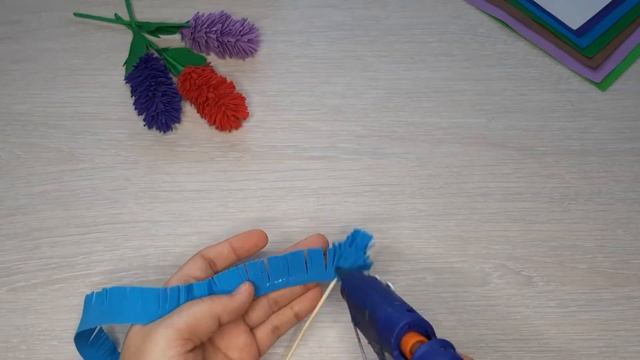 DIY ЦВЕТЫ ИЗ ФОАМИРАНА ПОДЕЛКА СВОИМИ РУКАМИ/DIY FOAM FLOWERS смотреть онлайн