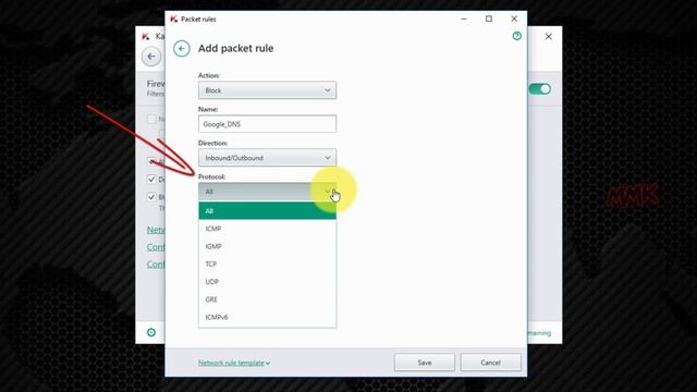 Block IP Address using Kaspersky Internet Security Firewall смотреть онлайн