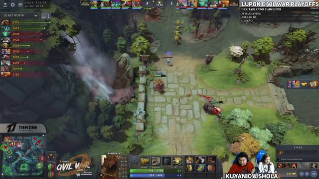 Badmanatics.AloAcademy vs Idle Spirits Game 2 (Bo3) | Lupon Civil War Playoffs Upper Bracket Round смотреть онлайн