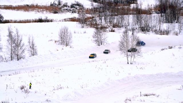 Чемпионат Рязанской области по автокроссу. "Русская зима". Д2Н ФИНАЛ. 22.02.2021. ВАЗ-2108 смотреть онлайн