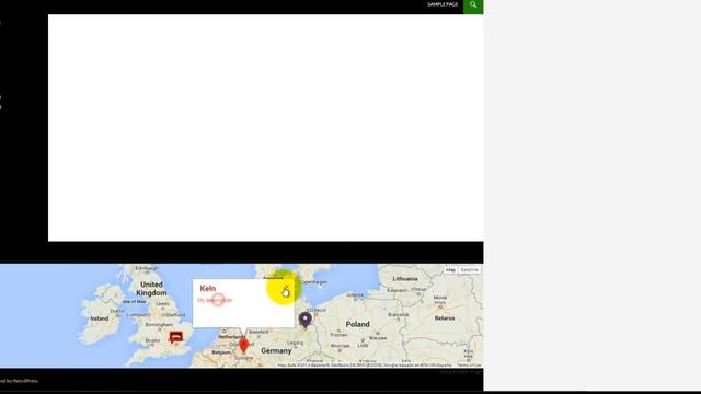 Add Google Maps Widget to the WordPress website смотреть онлайн