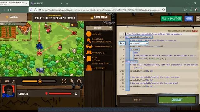 Computer Science 2 coding python (Return to Thornbush Farm B) смотреть онлайн