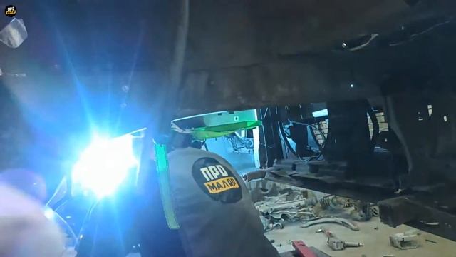 Пежо 308, замена лонжеронов передней части авто смотреть онлайн