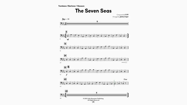 11. Geometry Dash: Seven Seas - Trombone Baritone Bassoon смотреть онлайн