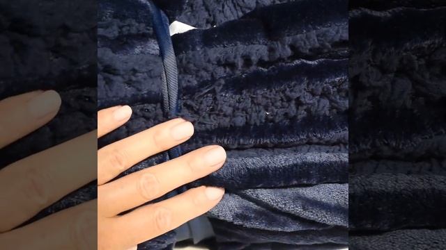 Плед покрывало на кровать 200х230, покрывало 2-х спальное темно-синий VIO P007 смотреть онлайн