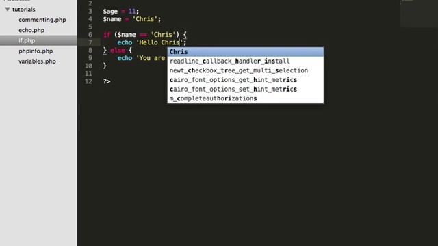 PHP Basics Lesson 06: ifelse смотреть онлайн