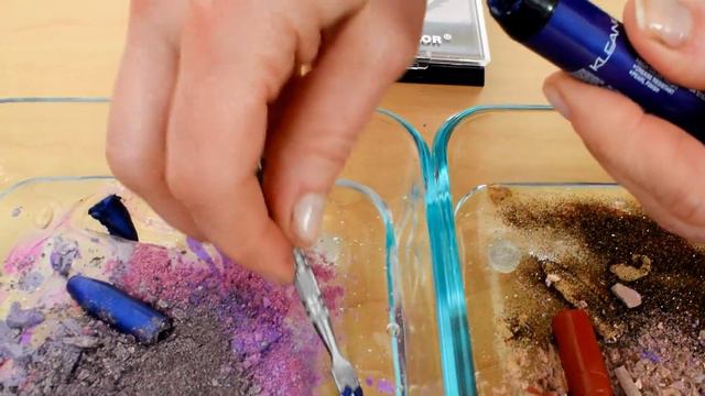 Purple vs Coco Brown - Mixing Makeup Eyeshadow Into Slime! Special Series 104 Satisfying Slime Vide смотреть онлайн