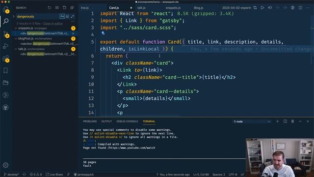 Add Upcoming Streams Page to My Gatsby Site (Live Stream) смотреть онлайн