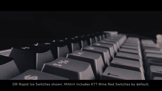 New DRY STUDIO Black Diamond 75 Mithril Keyboard⌨️ смотреть онлайн