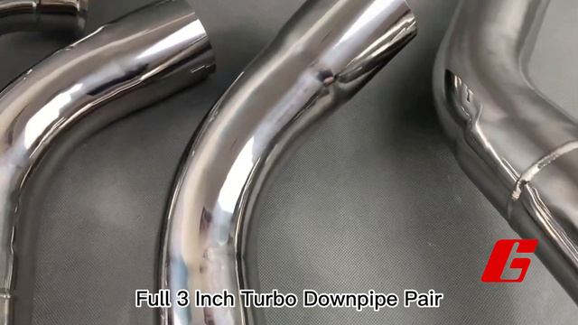 Benz AMG W463A W464 downpipe смотреть онлайн