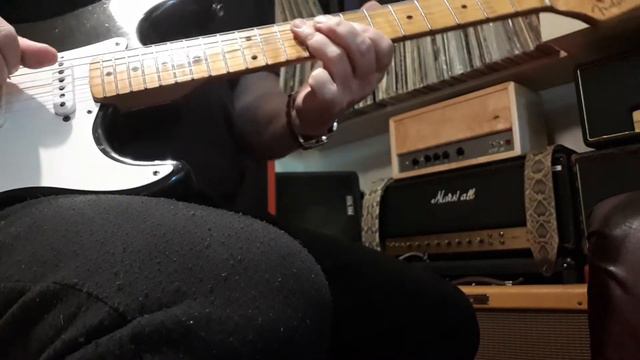 1954 Stratocaster in to 1955 Fender Tweed Twin смотреть онлайн