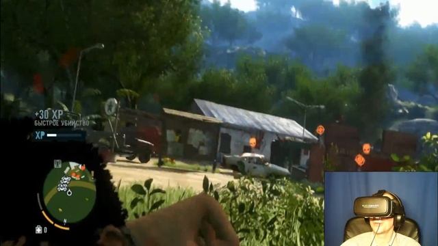 Far Cry 3/ VR / тест игры фаркрай 3 в очках виртуальной реальности смотреть онлайн