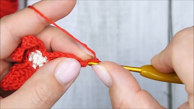 MINI FLOR DE NOCHEBUENA REALIZADA CON GANCHILLO смотреть онлайн