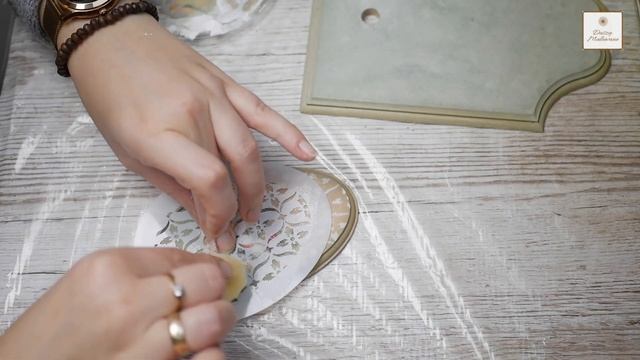 Wieszak Retro  W Wiejskim Klimacie - #tutorial #decoupage