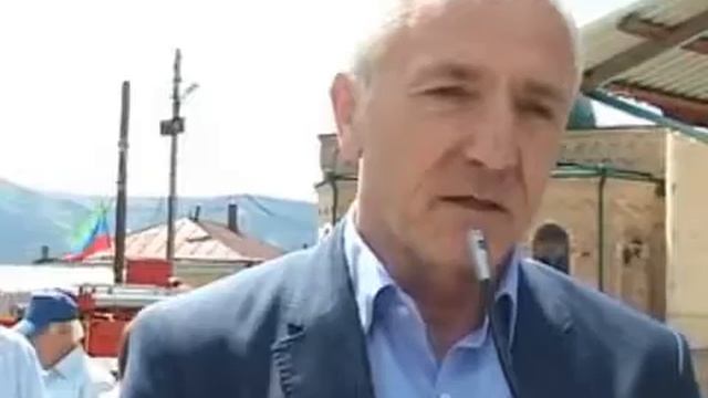 Открытие памятника А. Алиеву в с. Чох Гунибского района смотреть онлайн
