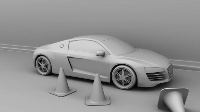 Audi R8 Modeling & Rendering in Autodesk Maya by Anuj Kathuria смотреть онлайн