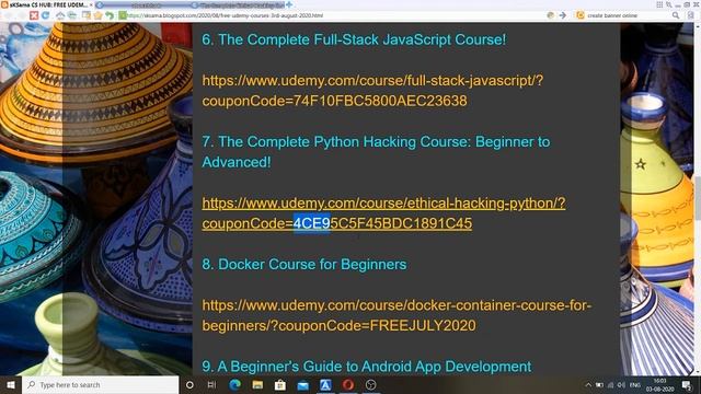 FREE UDEMY COURSES : August 3rd 2020 || Automate the Boring Stuff with Python FREE Certification смотреть онлайн