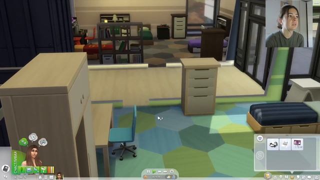 Выбираем профессию Белле и переезд в Общагу | Студенческая жизнь | Симс 4 смотреть онлайн