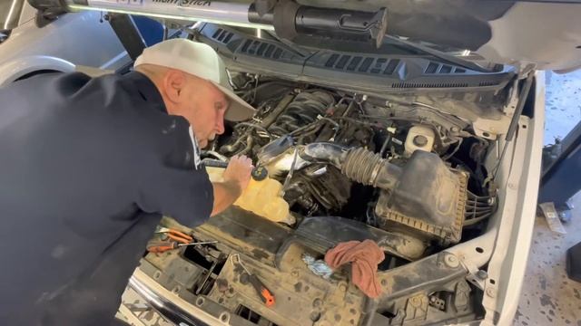 How To Replace Ford F150 5.0 Water Pump . #waterpump #ford #autorepair