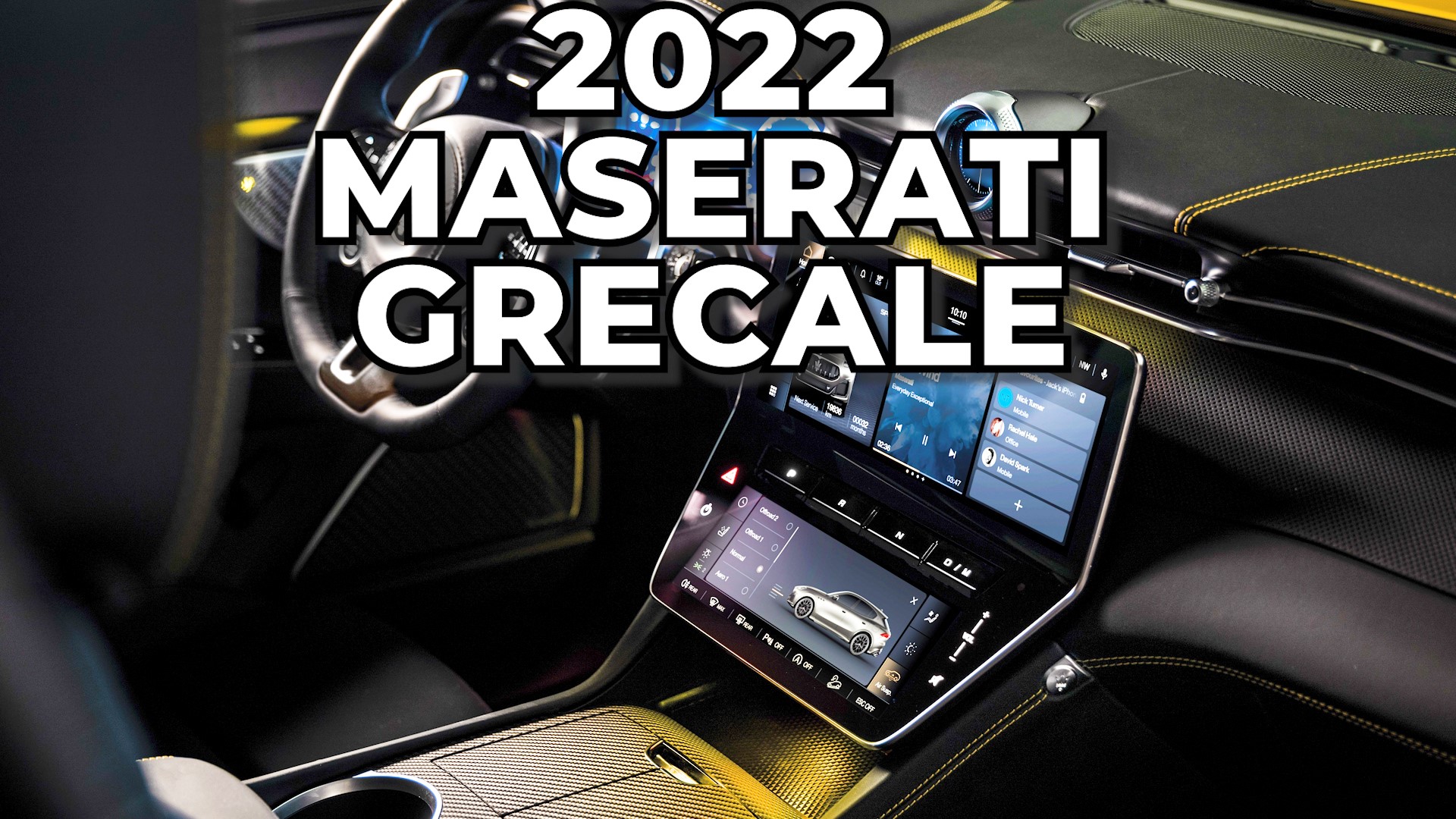 2022 Maserati Grecale - Интерьер! смотреть онлайн