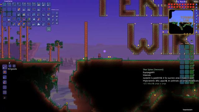 Terraria Wiki ITA ▪ Climbing Claws & Shoe Spikes ▪ смотреть онлайн
