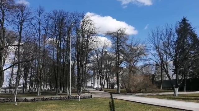 Место слияния Волги и Которосли. Ярославль. смотреть онлайн
