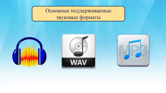 Основные возможности Audacity