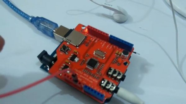 Arduino Sparkfun VS1053 Mp3 Shield