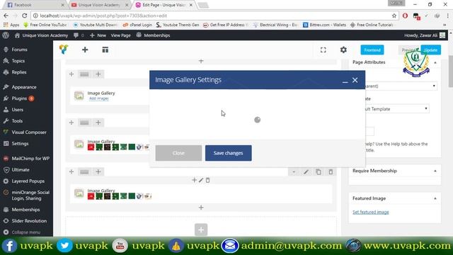 Lecture 24 Visual Composer WordPress Plugin image gallery смотреть онлайн